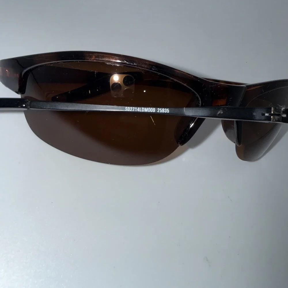 Lot of 2 pairs Authentic DOCKERS & OPTIC NERVE POLARIZED Wrap Sunglasses-Limited